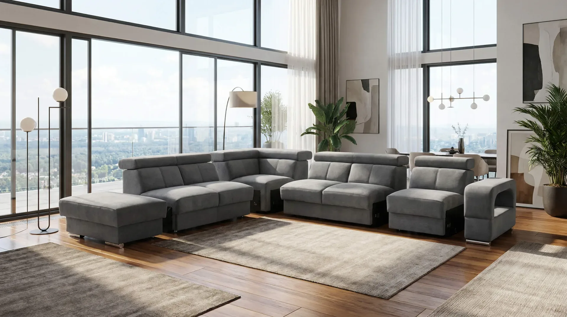 Modular sofas for retail and projects